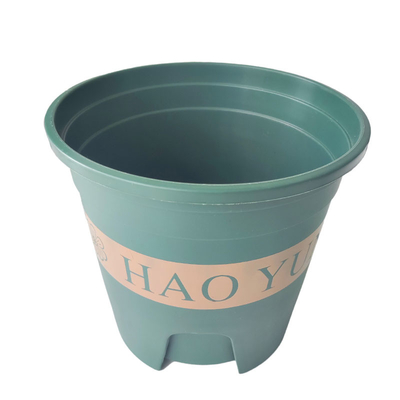 High Strength Indoor Outdoor Round Plastic Flower Pots Root Control