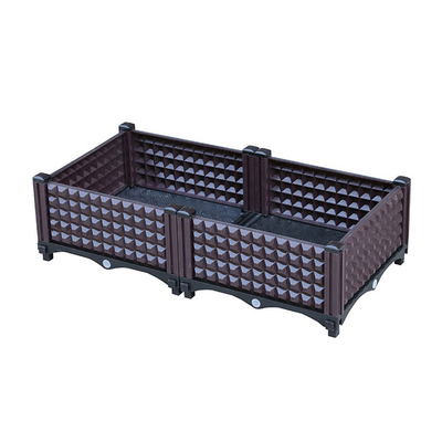 Strawberry Planting 4 Foot Plastic Planter Box Polypropylene Raised Beds Antifreeze