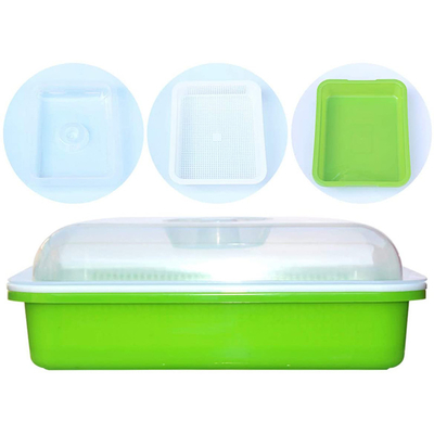 Polystyrene Heat Preservation Plastic Sprouting Trays Hydroponic Plant Trays