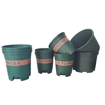 Environmental Friendly  Large Round Plastic Garden Containers Anti Ultraviolet