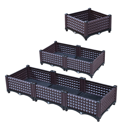 Antifreeze Plastic Planting Box Street Planter Boxes On Castors  Insect Proof