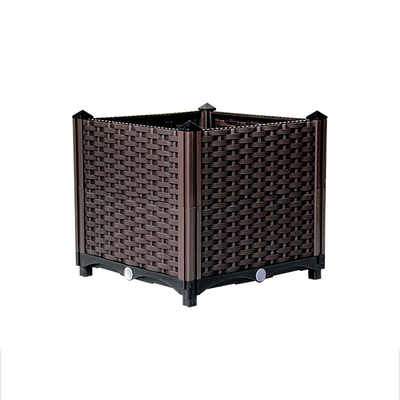 Set of 2 Home Garden Movable Vegetable Green plant box high Raised Planting Box