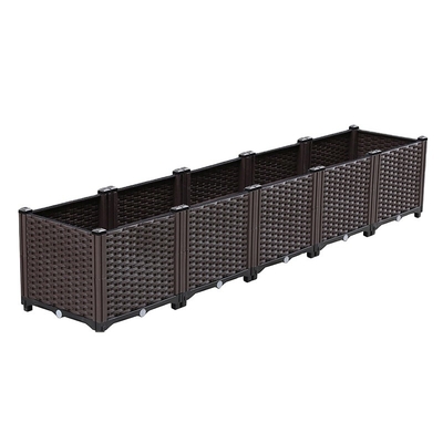 Corrosion Resistance Plastic Raised Planters On Legs