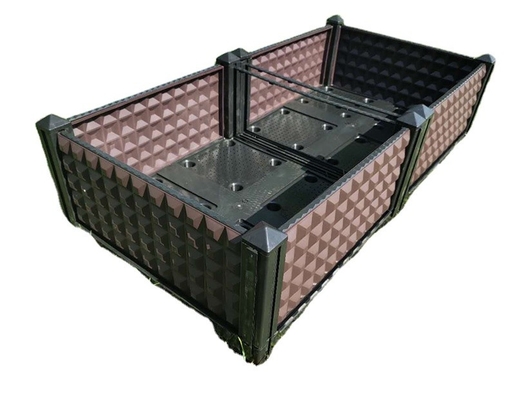 Inner Depth 30cm Plastic Raised Planter Boxes For Grapes Corrosion Proof
