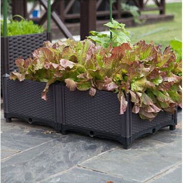 Customizable Long Plastic Garden Planter Box Easy Degradation Samples Offered