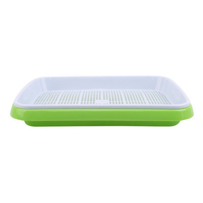 Rectangular Cultivation Planting Seed Sprout Tray Environmentally Friendly