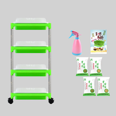 Indoor Pp  Hydroponic Seedling Tray Stand For Family Corrosion Resistant