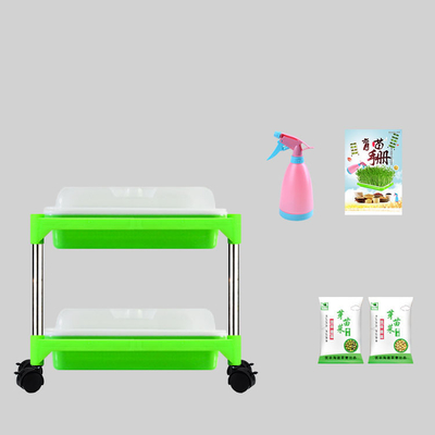 Indoor Pp  Hydroponic Seedling Tray Stand For Family Corrosion Resistant