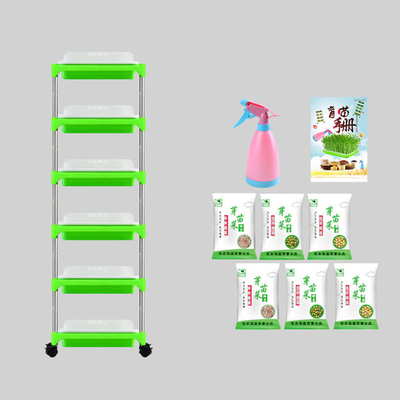 Adjustable Germination Plastic Seedling Tray Stand Recyclable Multicolor