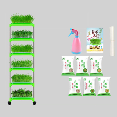 PE Coated Seedling Tray Stand Mung Bean Sprouting Tray Environment friendly