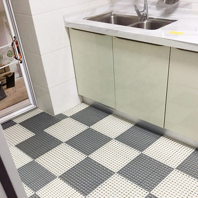 Hotel Shower Room Safety Splicing Floor Mat TPE Interlock Floor Mat iso9001