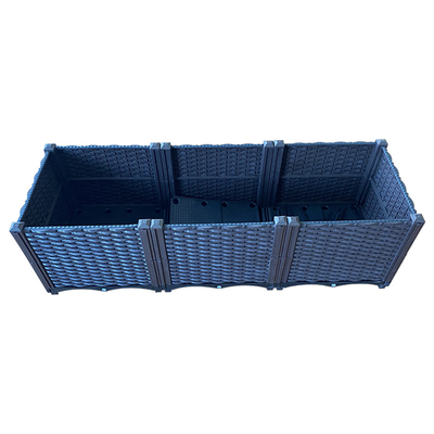 Customization Decorative Plastic Garden Planter Box Anti Oxidant