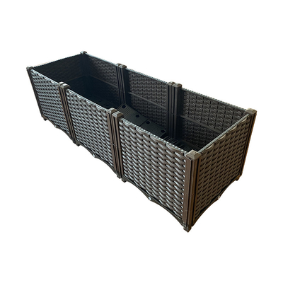 Customization Decorative Plastic Garden Planter Box Anti Oxidant