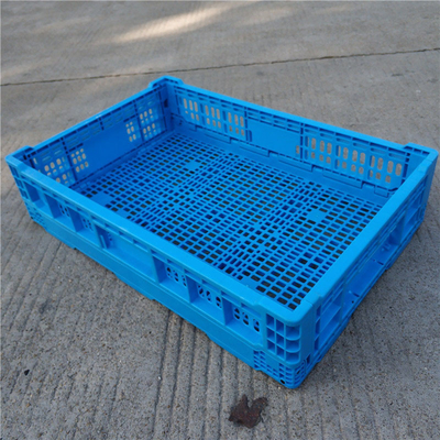 Rectangle Hygienic Foldable Plastic Basket Mothproof