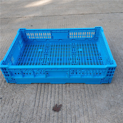 Rectangle Hygienic Foldable Plastic Basket Mothproof