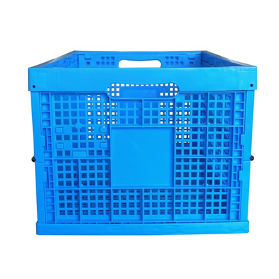 Sustainable Plastic Folding Crate / Plastic Collapsible Box For Sundries