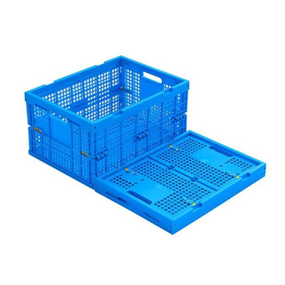 Sustainable Plastic Folding Crate / Plastic Collapsible Box For Sundries